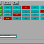 Matrix Plasma Asher Descum System -RS-232 Configure screen