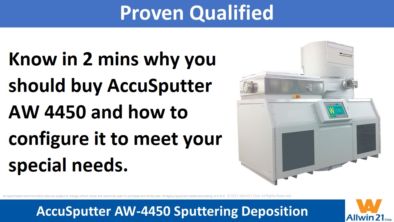 AccuSputter AW4450 Sputter | Allwin21