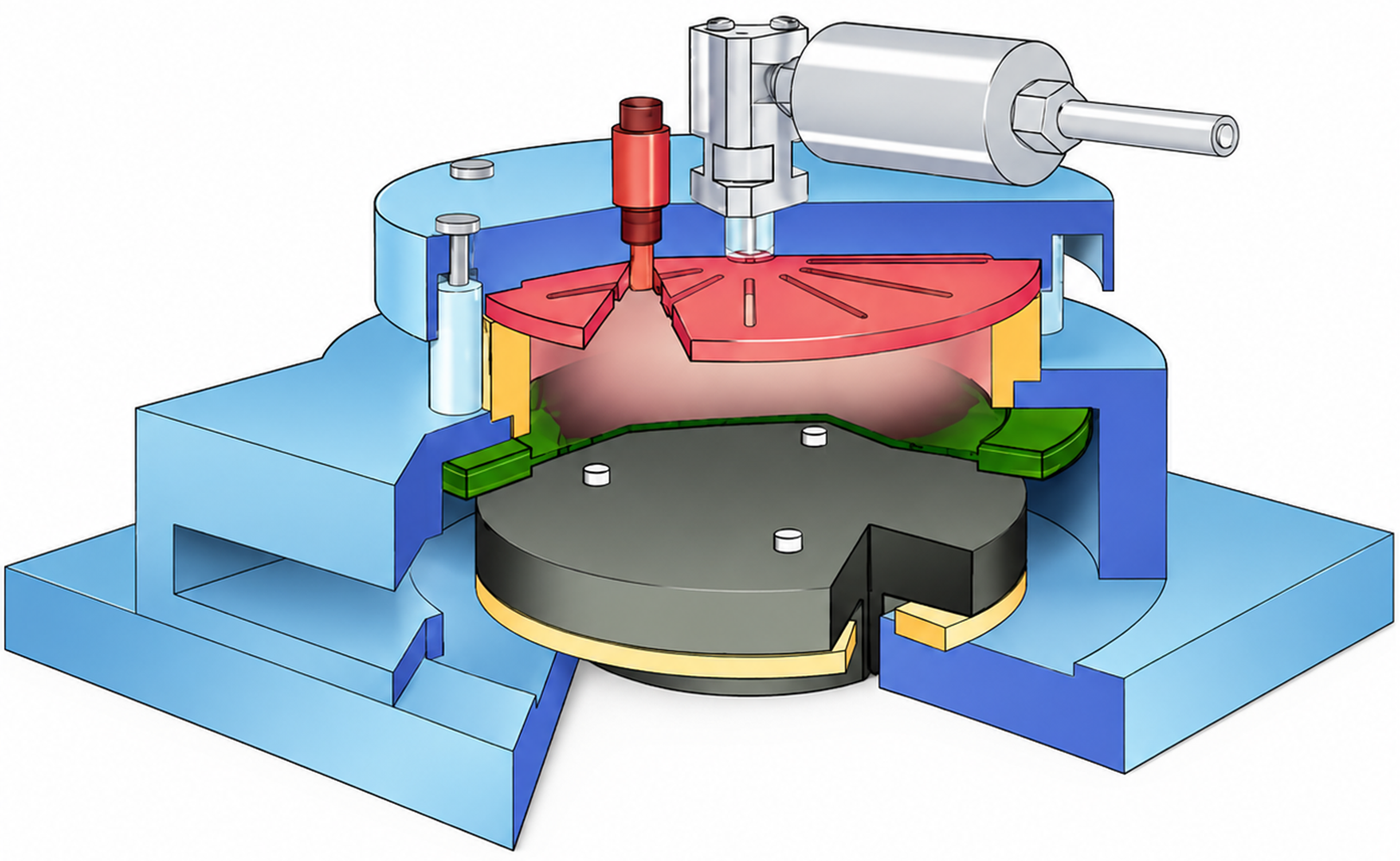 AW-303R reactor chamber assembly