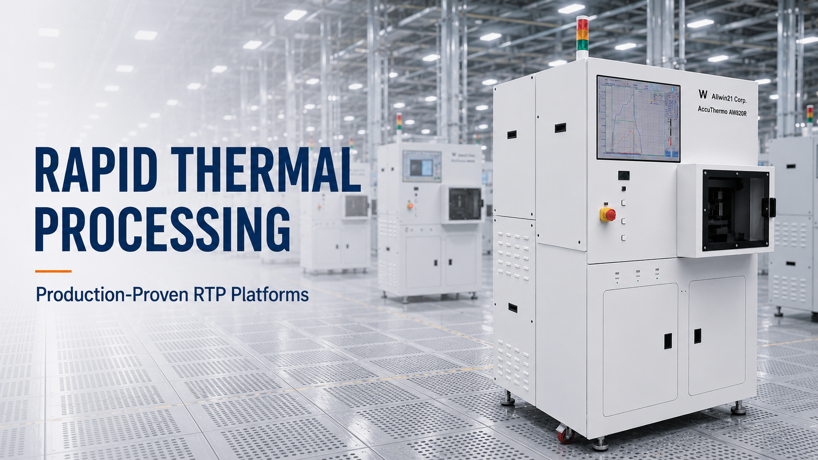 Rapid Thermal Processing RTP semiconductor equipment